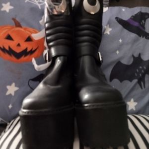 New killstar platform goth boots